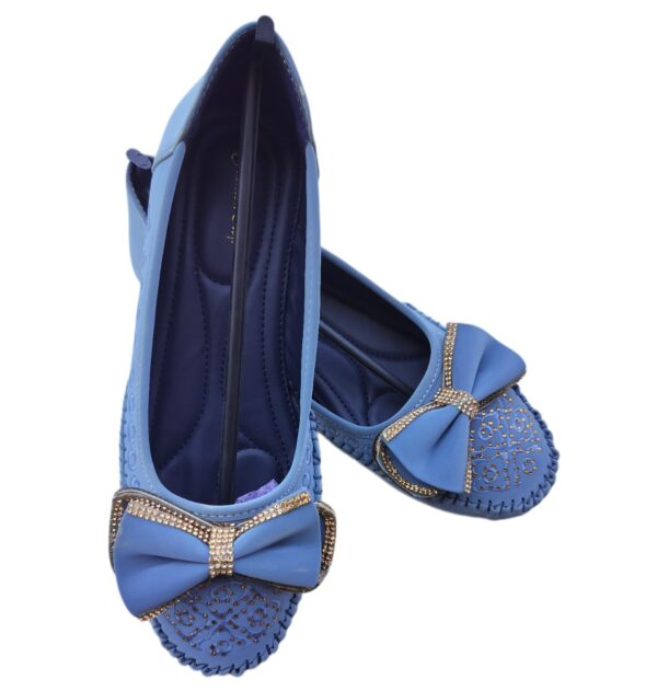 Women Soft Comfortable Flat Loafers for Casual & Office Wear | Blue Color