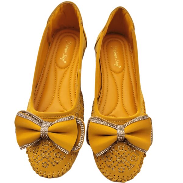 Women Soft Comfortable Flat Loafers for Casual & Office Wear | Yellow Color